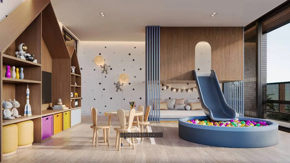 Apartamento com 3 quartos à venda, 149m2 em Centro, Criciuma - SC - imagem 5 Foto 5 de Apartamento com 3 quartos à venda, 149m2 em Centro, Criciuma - SC