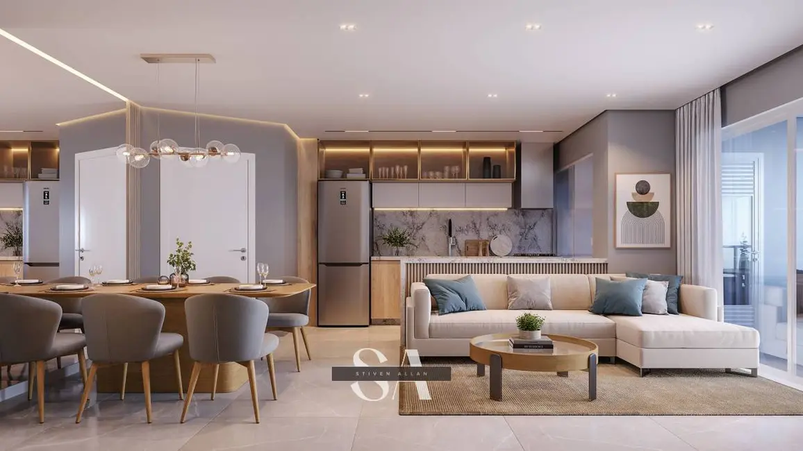 Foto 7 de Apartamento com 3 quartos à venda, 101m2 em Centro, Criciuma - SC