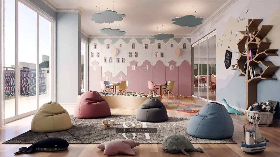 Apartamento com 4 quartos à venda, 305m2 em Centro, Criciuma - SC - imagem 7 Foto 7 de Apartamento com 4 quartos à venda, 305m2 em Centro, Criciuma - SC