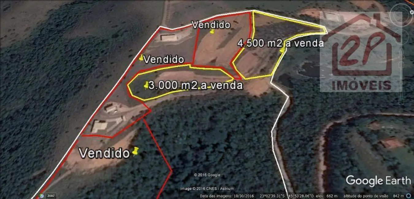 Foto 3 de Terreno / Lote à venda, 2500m2 em Sao Jose Dos Campos - SP