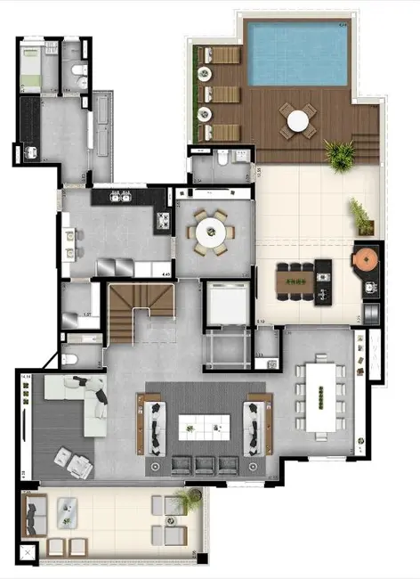 Apartamento com 4 quartos à venda, 455m2 em Vila Mariana, São Paulo - SP - imagem 7 Foto 7 de Apartamento com 4 quartos à venda, 455m2 em Vila Mariana, São Paulo - SP