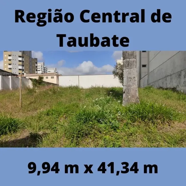 Foto 1 de Terreno / Lote à venda, 408m2 em Centro, Taubate - SP