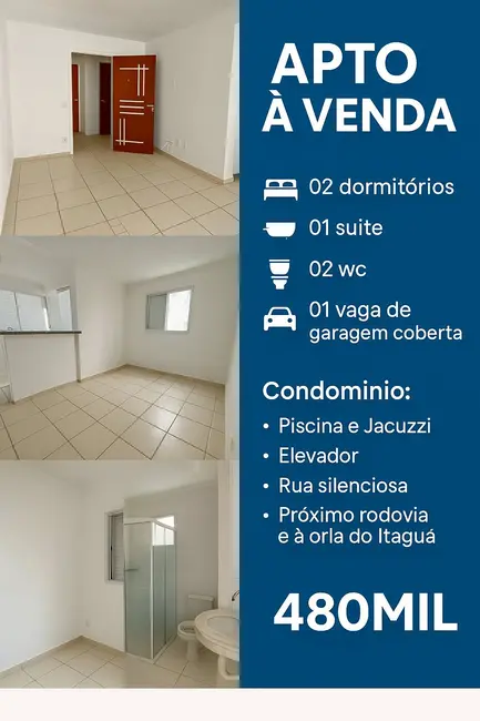 Foto 9 de Apartamento com 2 quartos à venda e para alugar, 62m2 em Ubatuba - SP