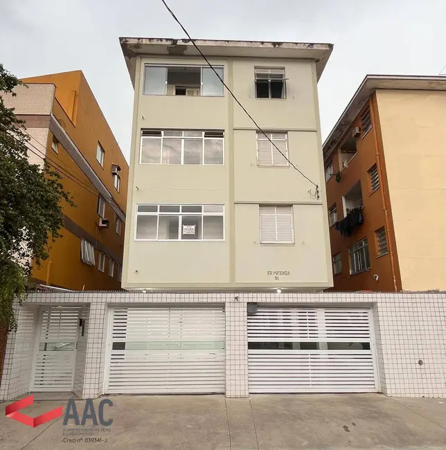 Foto 1 de Apartamento com 3 quartos para alugar, 88m2 em Marapé, Santos - SP