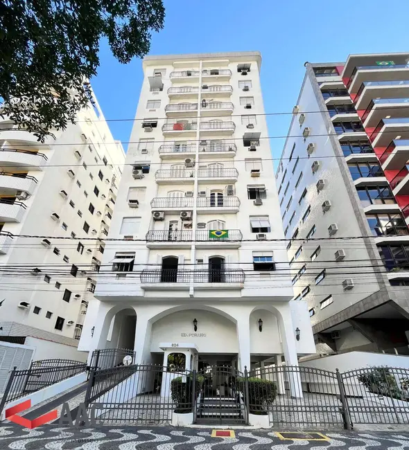 Foto 1 de Apartamento com 2 quartos para alugar, 92m2 em Campo Grande, Santos - SP