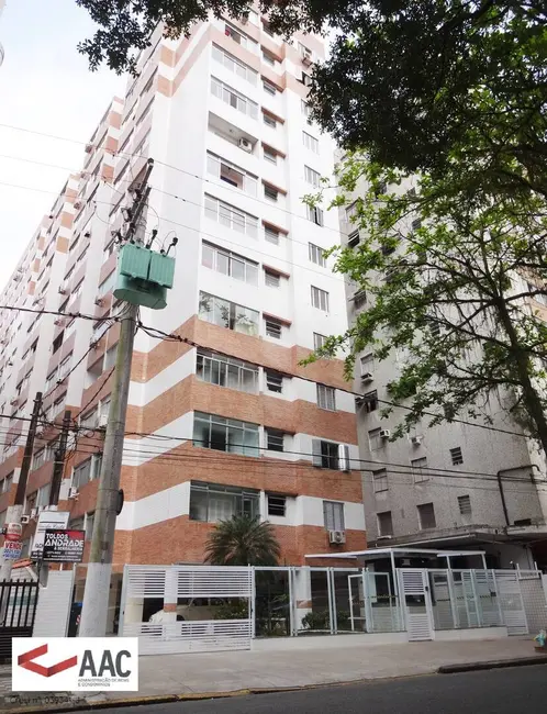 Foto 1 de Apartamento com 1 quarto para alugar, 42m2 em Ponta da Praia, Santos - SP