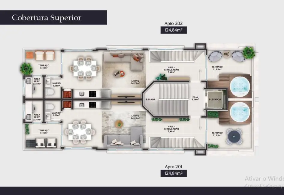 Apartamento à venda em Bombinhas - SC - imagem 5 Foto 5 de Apartamento à venda em Bombinhas - SC