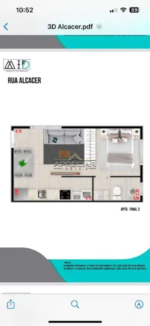 Foto 3 de Apartamento com 2 quartos à venda, 53m2 em Vila Granada, São Paulo - SP